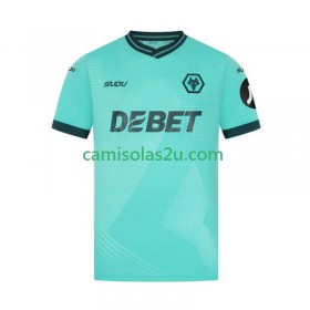Camisolas de futebol Wolverhampton Wanderers Equipamento Alternativa 2025/26 Manga Curta